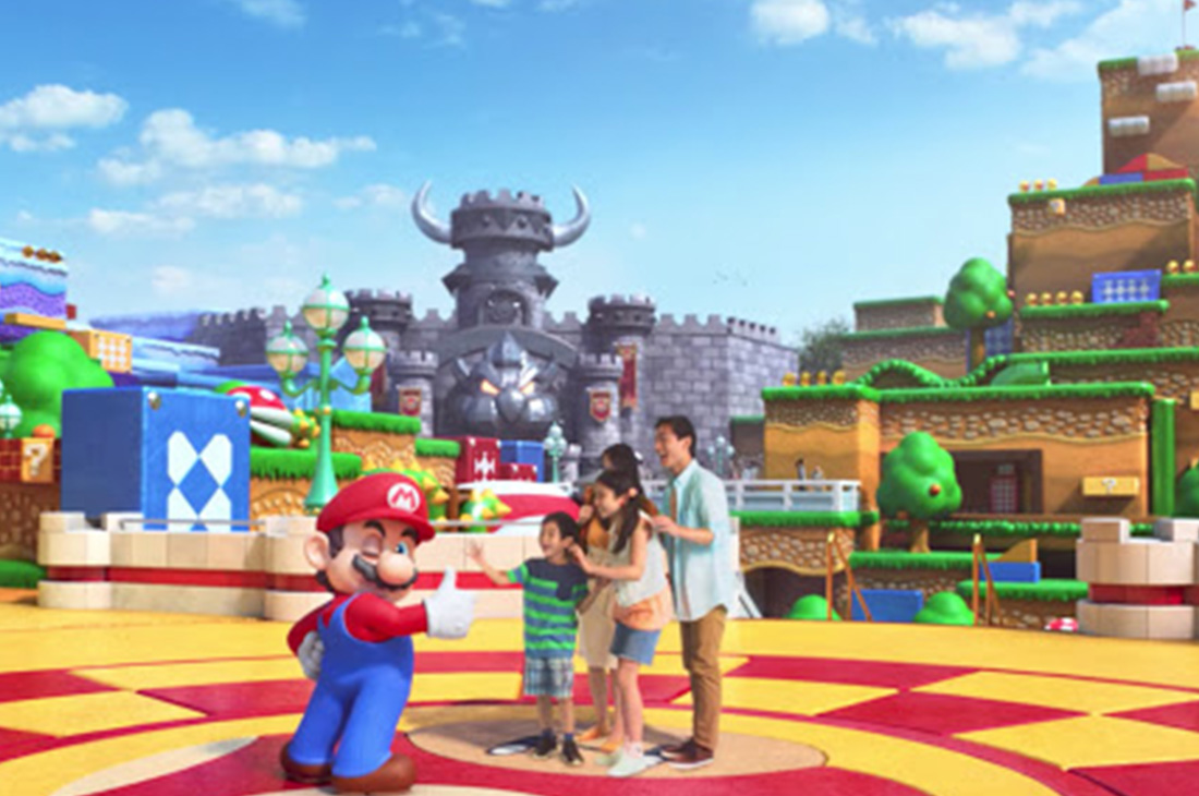 Universal Studios Japan and a Super Nintendo World