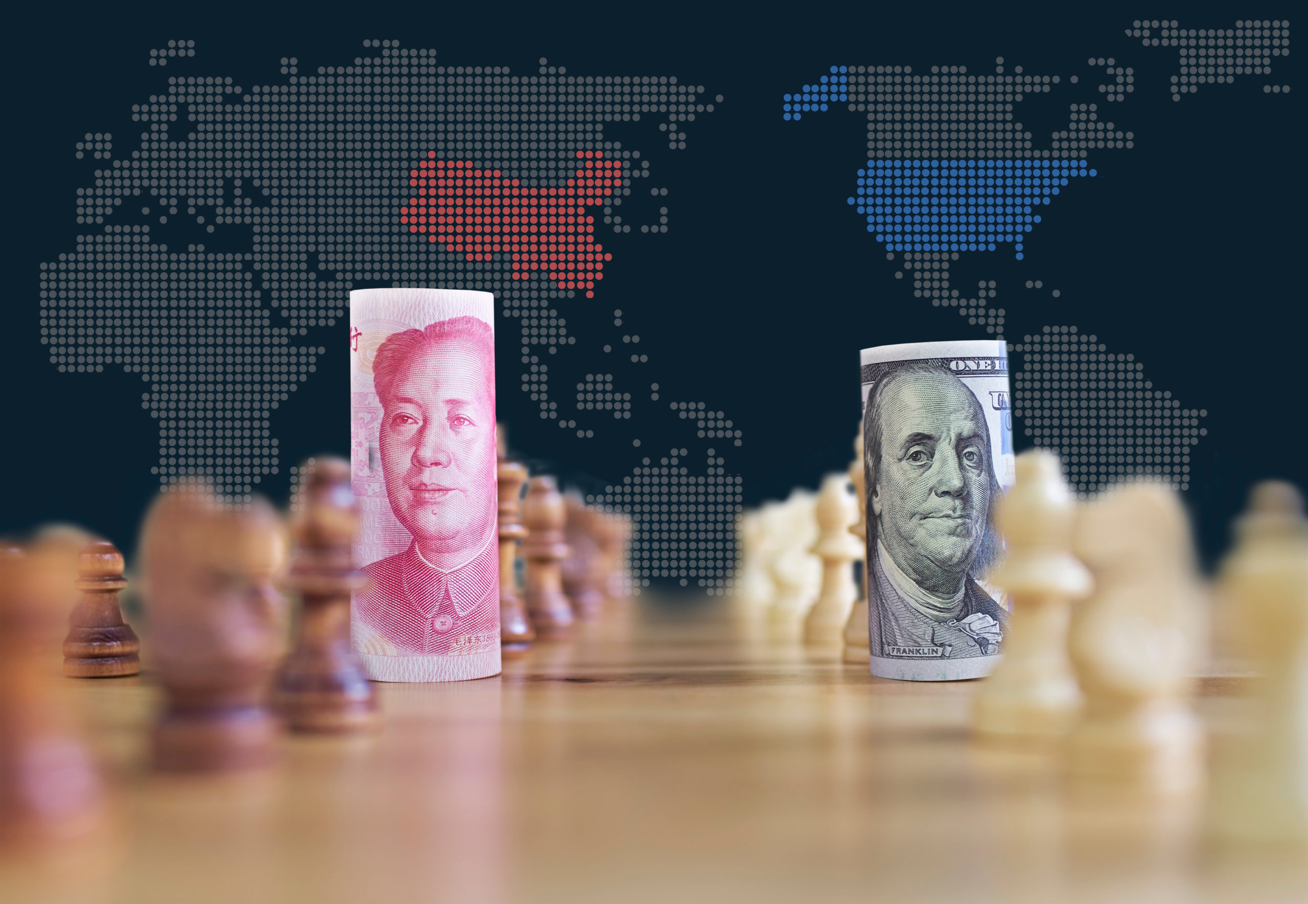 dollar, Chinese Yuan and united states dolalr