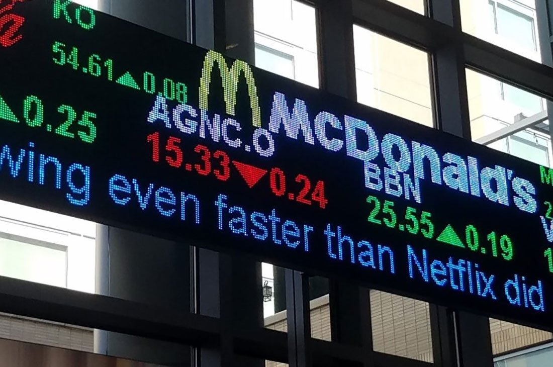 McDonald's Shares are boosting after its Russia Report