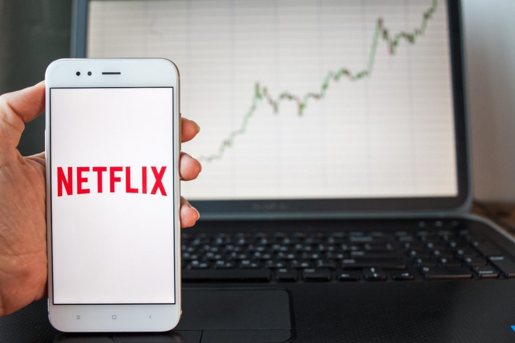 Netflix’s share price slumped last week