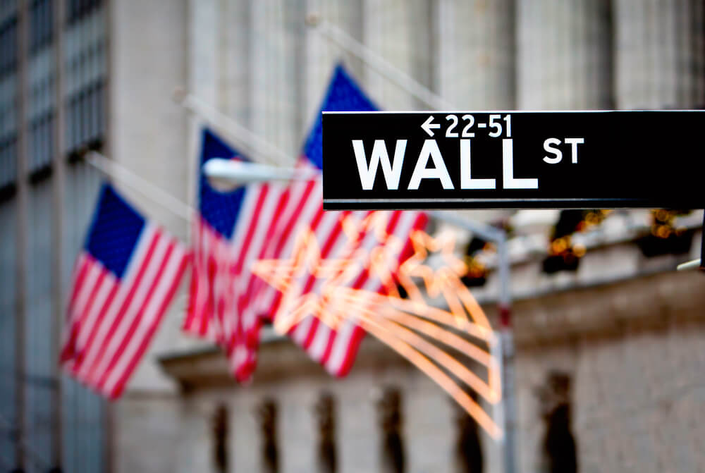 Wall Street sign.